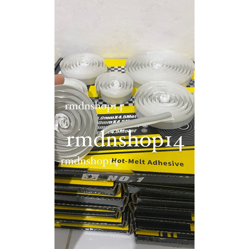 Denting Mas Terang Lem Mika Lampu Kendaraan, Lem Mika Reflektor Butyl Headlamp Sealant