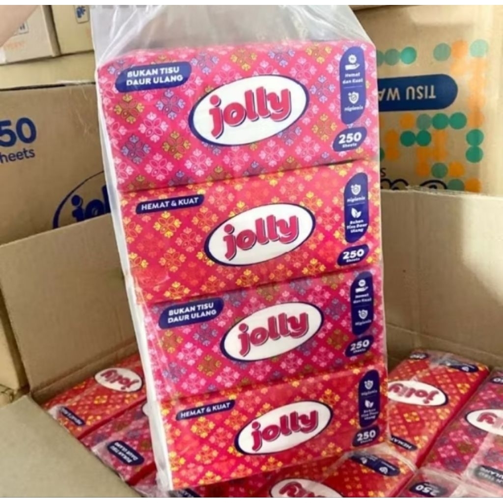 Jolly Tissue 250's 1 dus