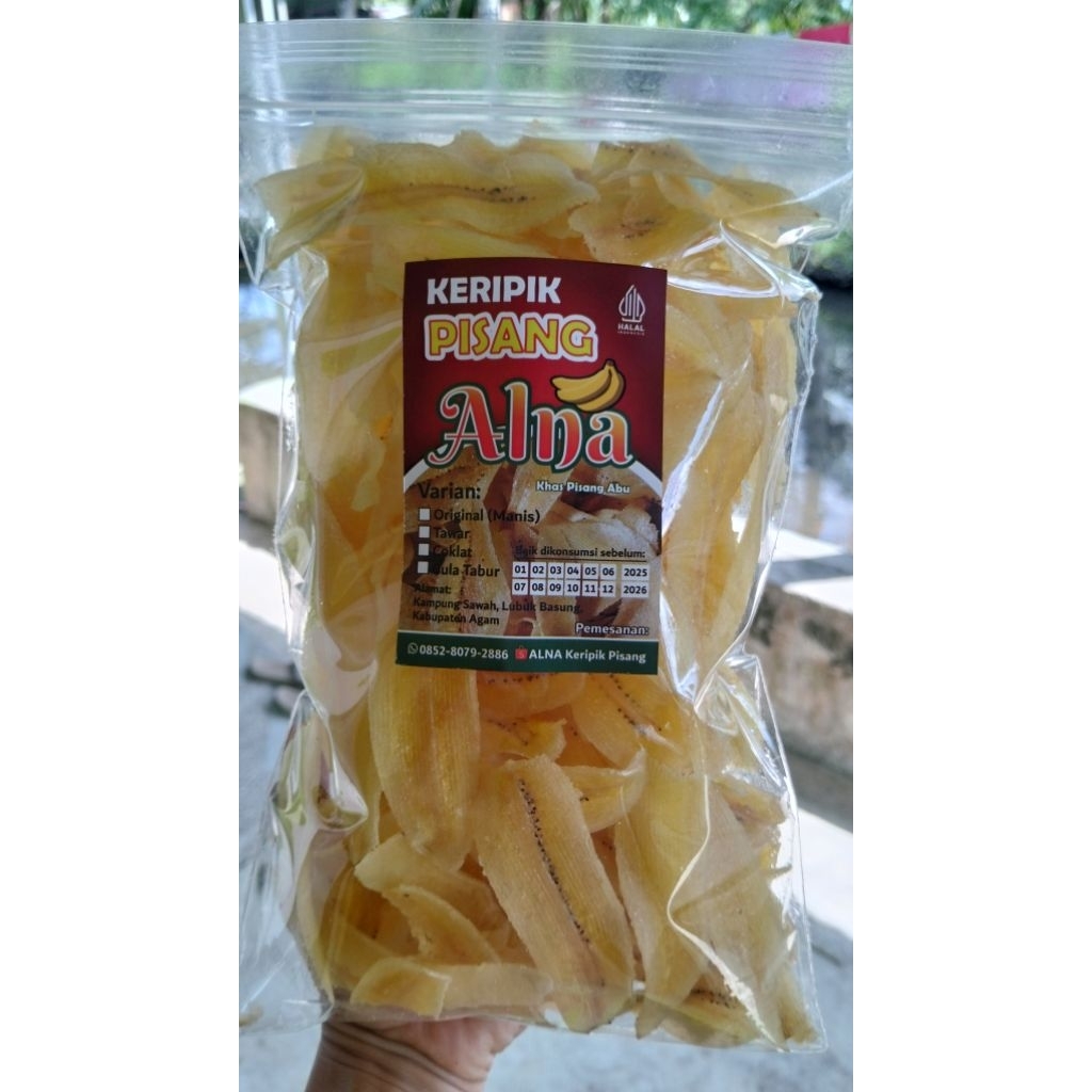 

Keripik Pisang Ori 250 gr