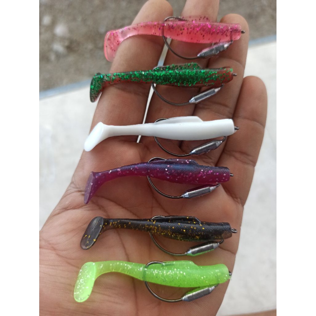 Softlure / Soft Lure 5,5 CM Hook Timah