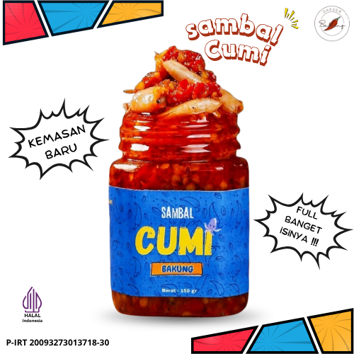 

TERMURAH 150 GR Sambal Cumi Sambal Bakung -Sambal Pedas
