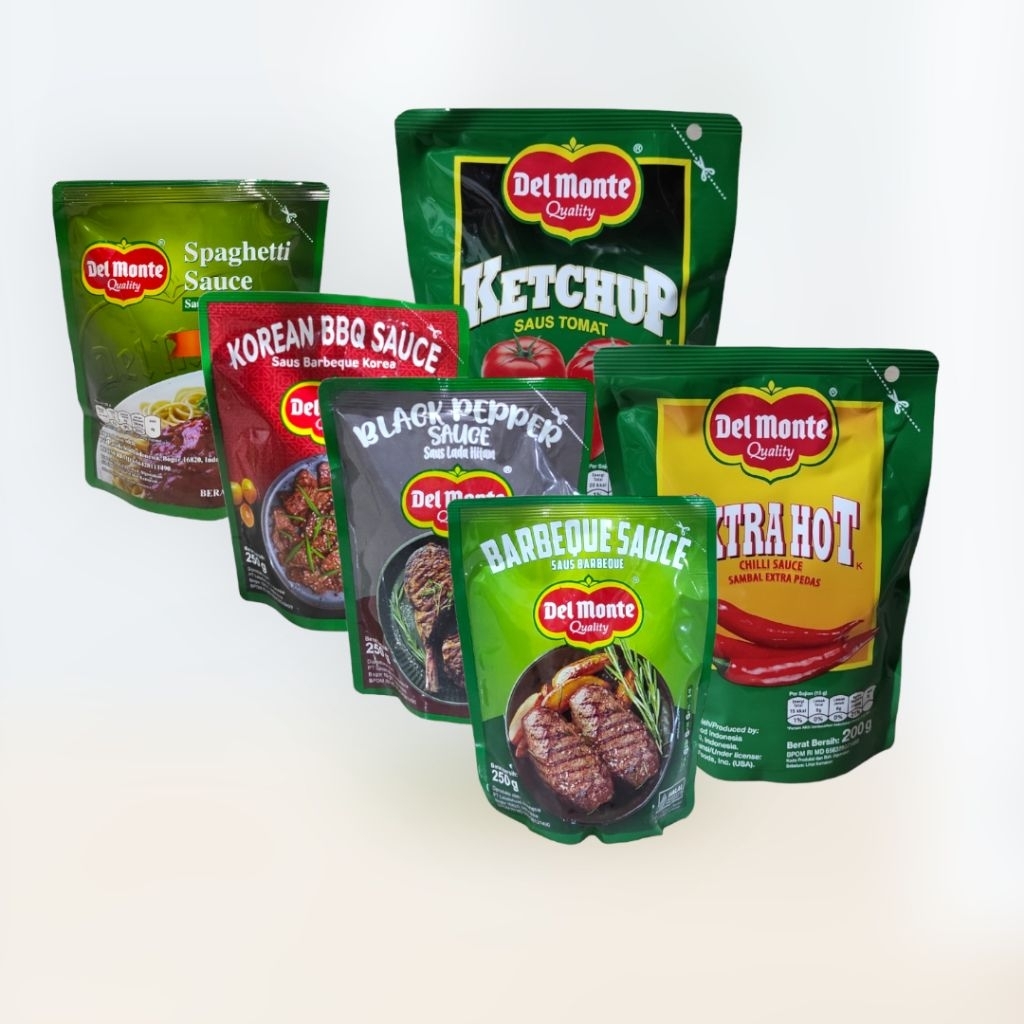 

DELMONTE saus BBQ SPAGHETTI LADA HITAM 200gr