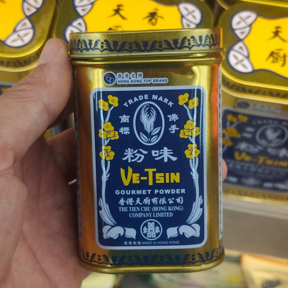 

VETSIN Gourmet Powder / Micin MSG HongKong Bumbu Penyedap Kaleng 100gr Tien Chu