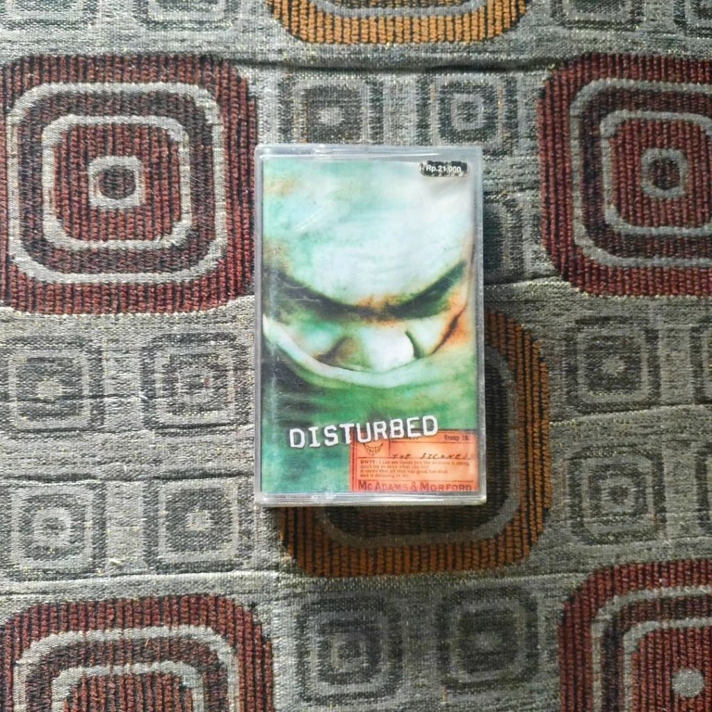kaset pita DISTURBED - THE SICKNESS