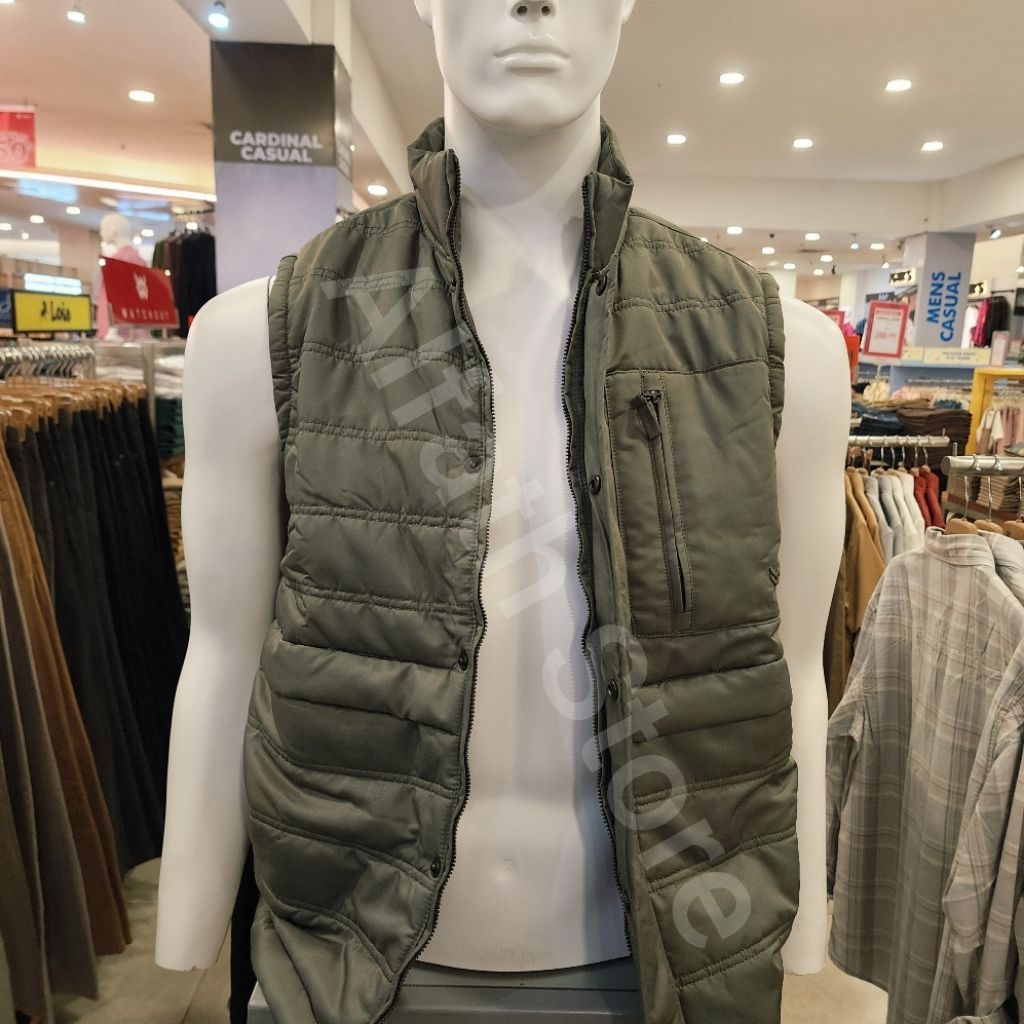 Rompi parasut pria WATCHOUT CASUAL olive WJ600200009