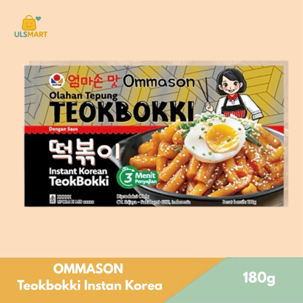 

OMMASON Teokbokki Instan Korea 180 g