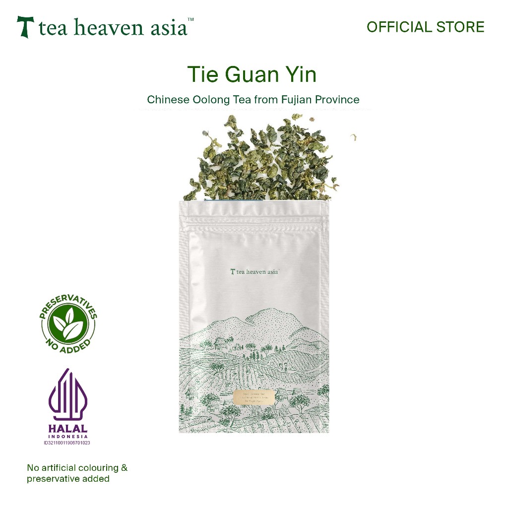 

Tea Heaven Tie Guan Yin Chinese Tea 40gr