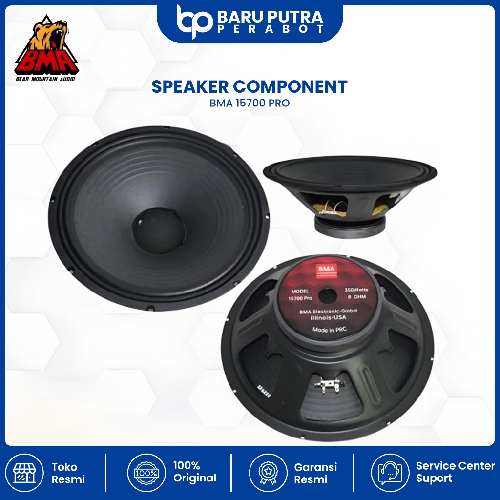 Speaker 15 Inch BMA 15700 Pro / 15" 15700Pro Original
