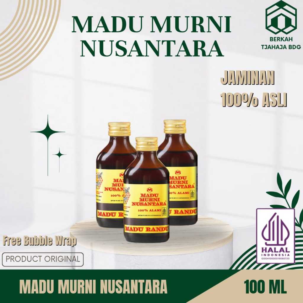 

Madu Murni Nusantara 100ml / Madu Nusantara 100ml