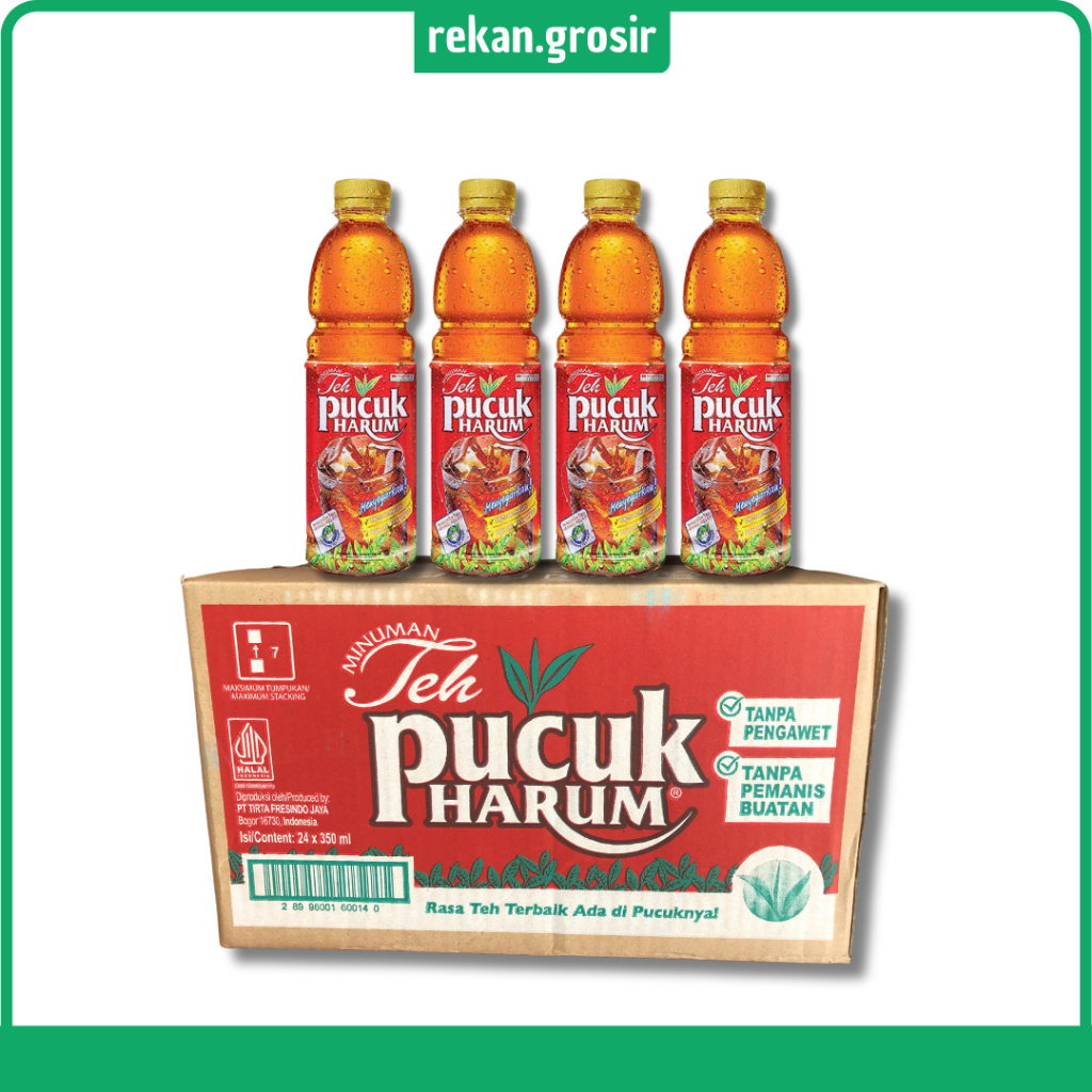

Teh Pucuk Harum 350ml Murahh - Pack of 1 Dus (24PCS)