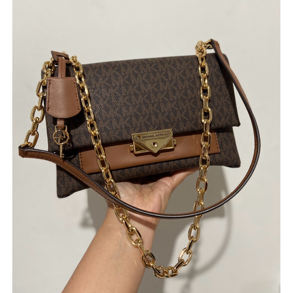 Michael kors MK cece Medium Flap shoulder signature