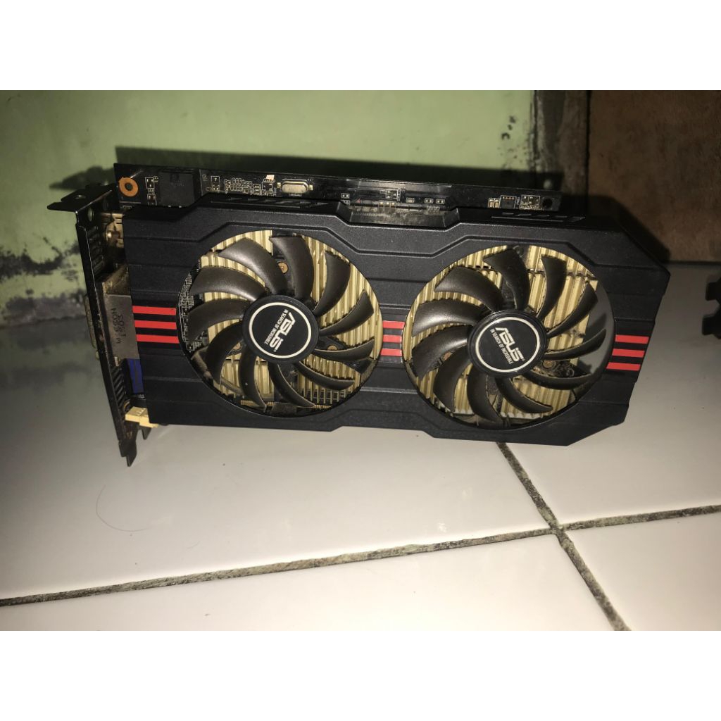 VGA ASUS NVIDIA GTX 750 TI 2GB DUAL FAN BEKAS