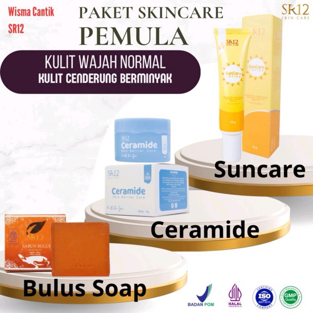 Paket Pemula skincare SR12 Basic skincare SR12