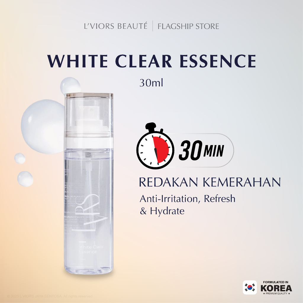 LVIORS WHITE CLEAR ESSENCE
