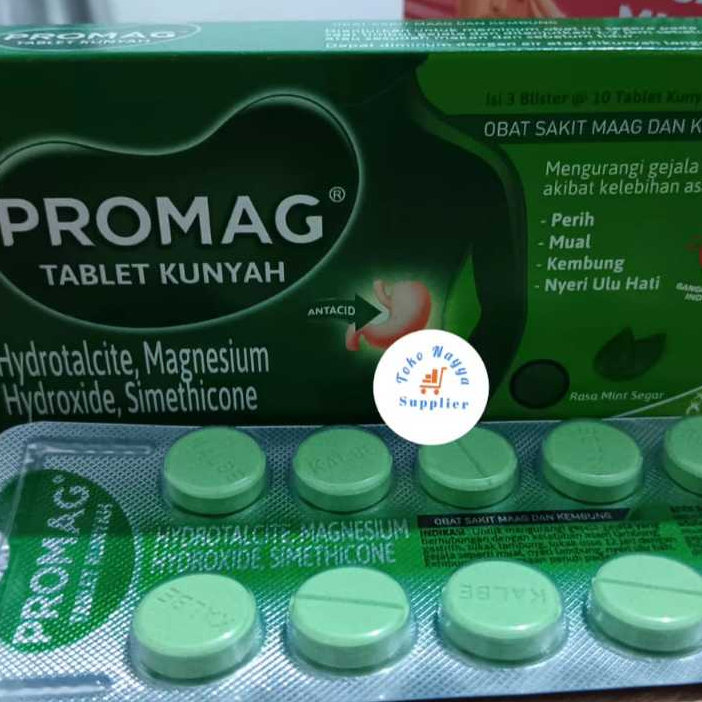 Obat Puyer Sakit Perut Maag Kembung | Promag Waisan Tay Pin San Promag Cair dll