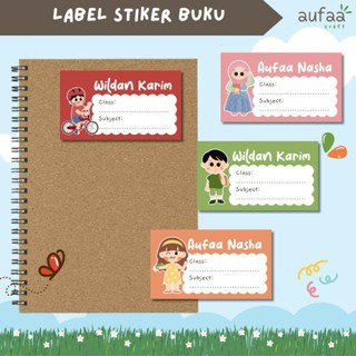 

[isi 20] Lebel Stiker Buku | Stiker Buku Custom
