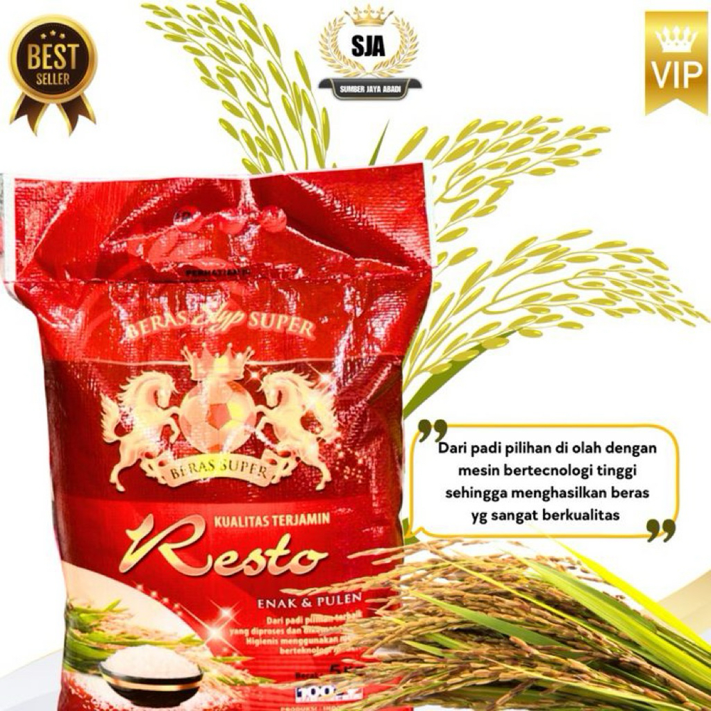 

Beras Resto 10KG Beras Pulen premium 10 Kg Resto