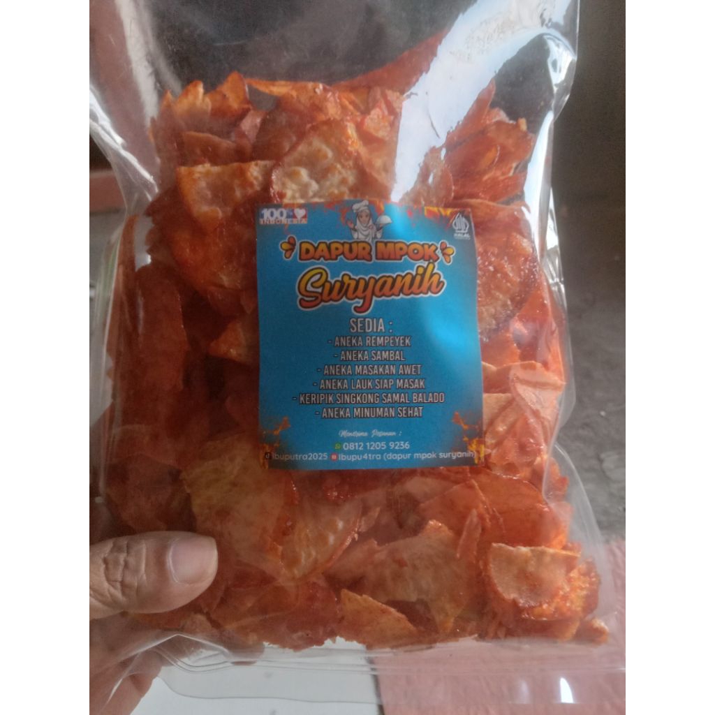 

keripik singkong sambal balado