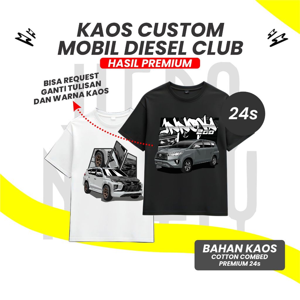 Heroninety - Kaos Custom Mobil Diesel Bebas Custom Desain Kamu Sendiri Custom Kaos Diesel Club Kaos 