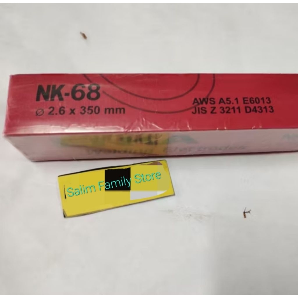 Kawat Las 2.6 x 350mm isi 1Kg NK - 68