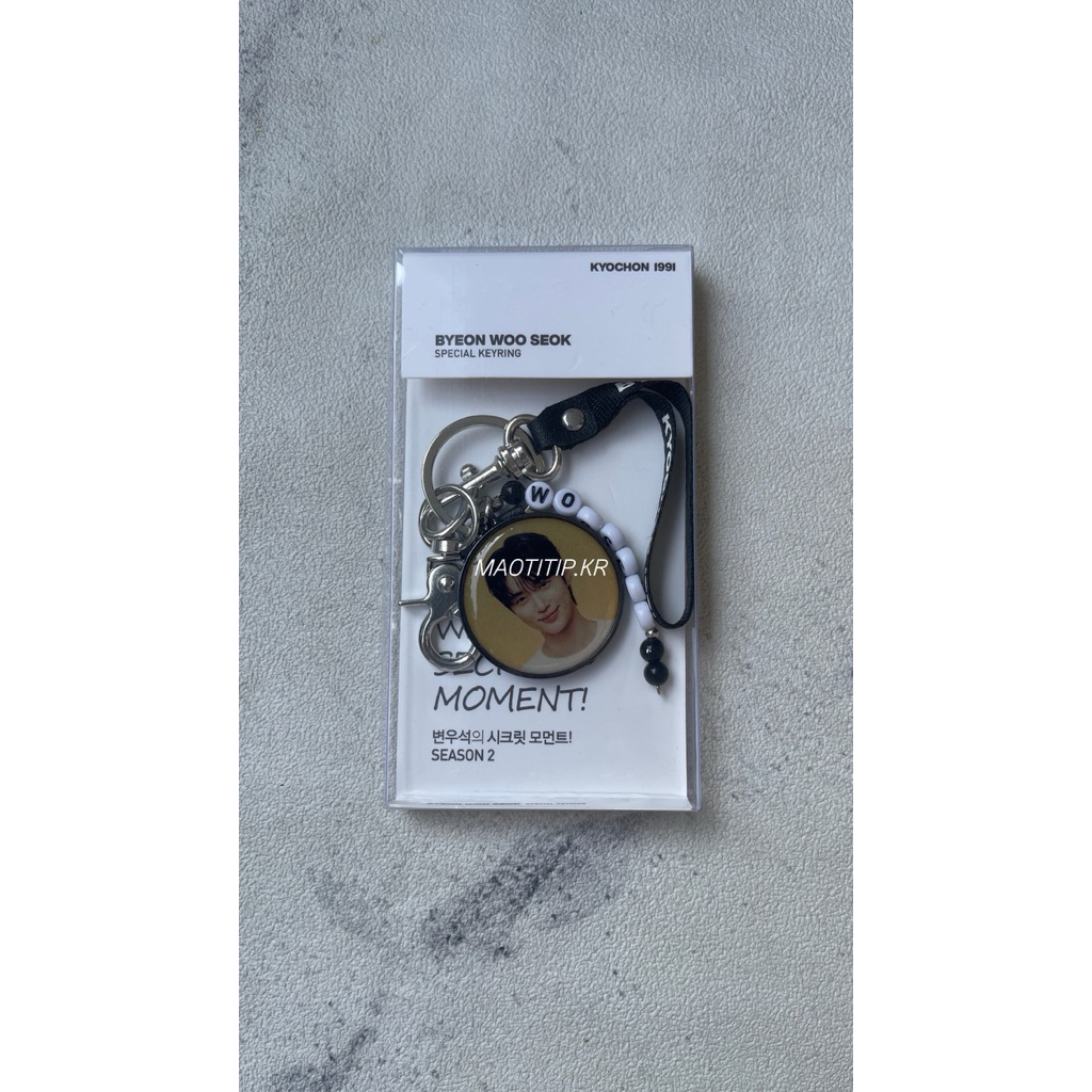 BYEON WOO SEOK X KYOCHON 1991 SPECIAL KEYRING