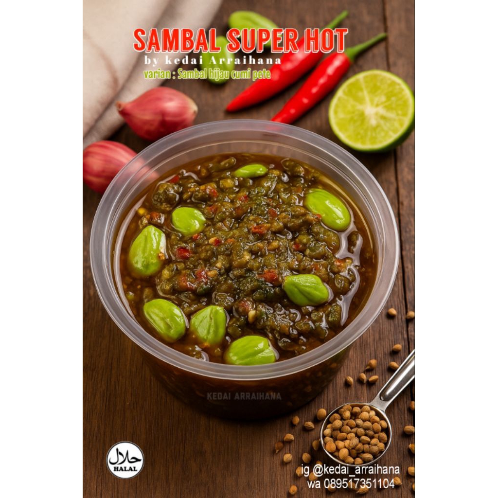 

aneka sambal Pete,sambal ijo cumi Pete,sambal udang Pete,sambal cumi Pete,sambar ayam suwir pete