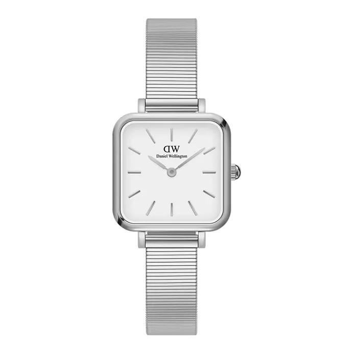 Daniel Wellington Quadro DW00100521 White Dial Stainless Steel Strap