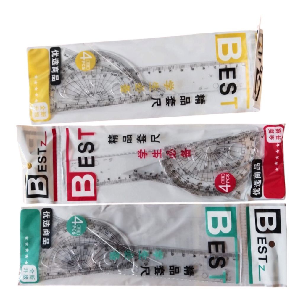 

Penggaris 4 in 1 20cm Set Best