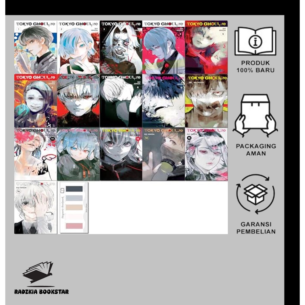 Komik Tokyo Ghoul: re, Vol. 1-16 (English) -  vol.8