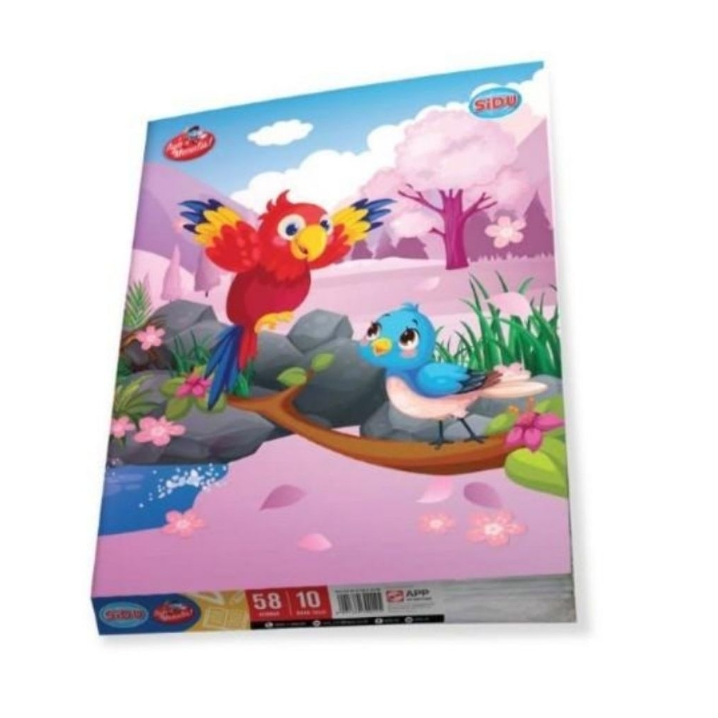 

Buku Tulis SIDU 58 Lembar isi 10 Buku