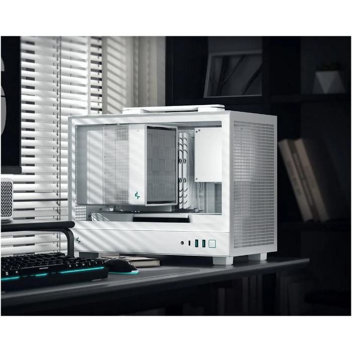 DEEPCOOL CH160 | an Ultra-Portable mini-ITX Case Putih