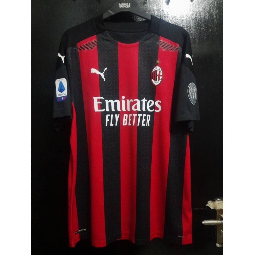 jersey AC MILAN ORIGINAL HOME 2021/22 Player issue size XL
