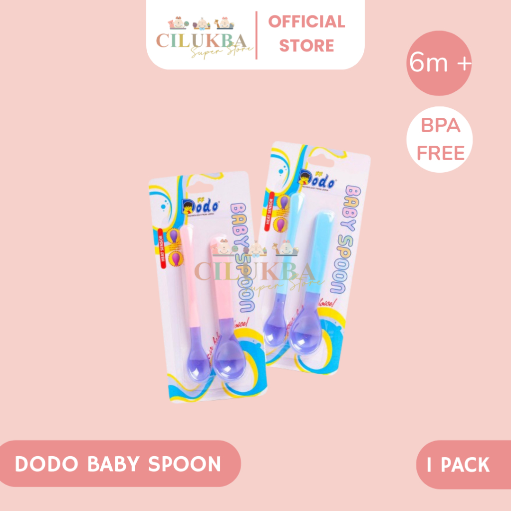 DODO BABY SPOON | SENDOK PLASTIK | SENDOK BAYI | SENDOK MPASI | PERALATAN MAKAN BAYI