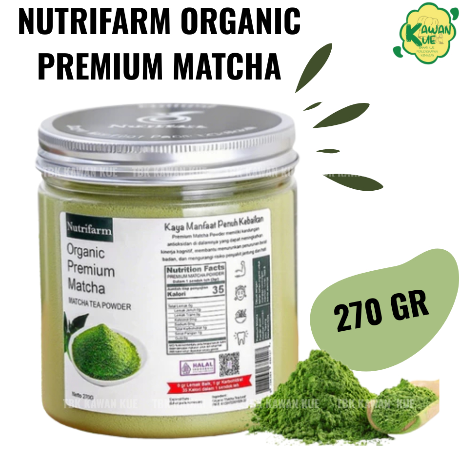 

Bubuk Matcha - Bubuk Hojicha - Matcha Powder - Hojicha - Nutrifarm Organic Premium - Bubuk Matcha - Hojicha CY - Matcha