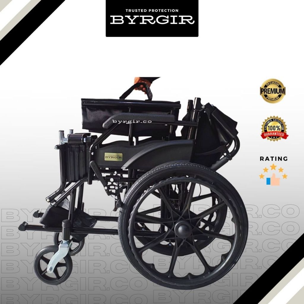 Kursi Roda Lipat Travel Travelling Wheelchair