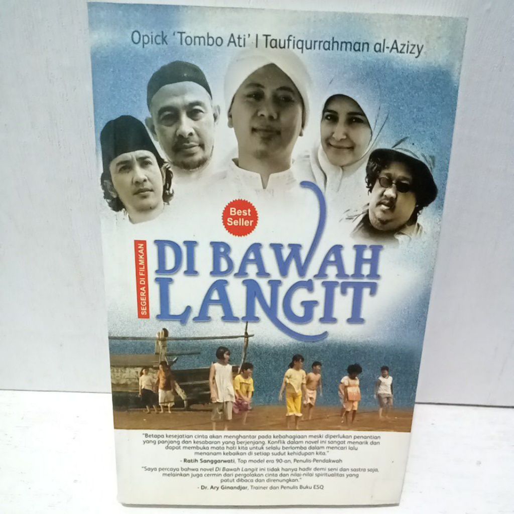Buku Original DI BAWAH LANGIT - OPICK TOMBO ATI' I TAUFIQURRAHMAN AL-AZIZY