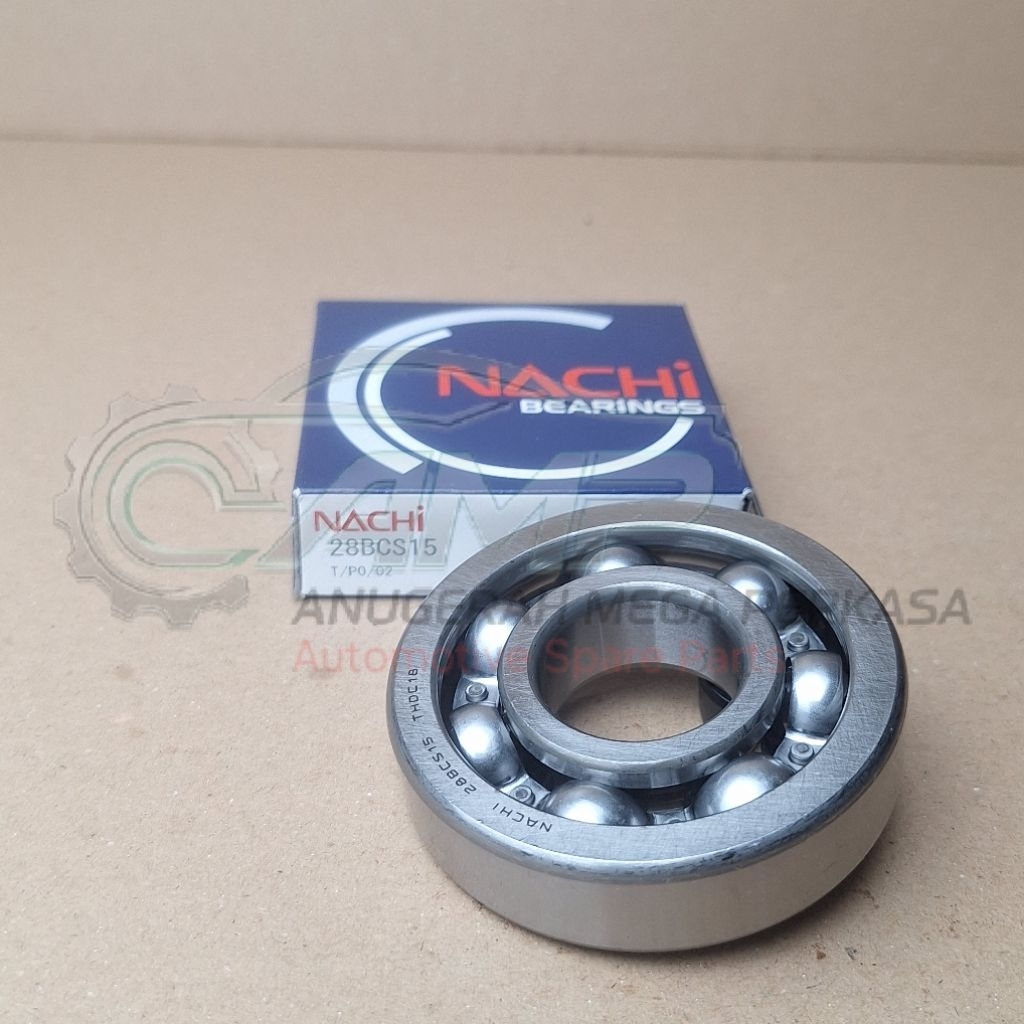 (Min. 1 biji) Ball Bearing 28BCS15 Nachi Original Thailand (Kruk as Tiger GL PRO Neotech Megapro )