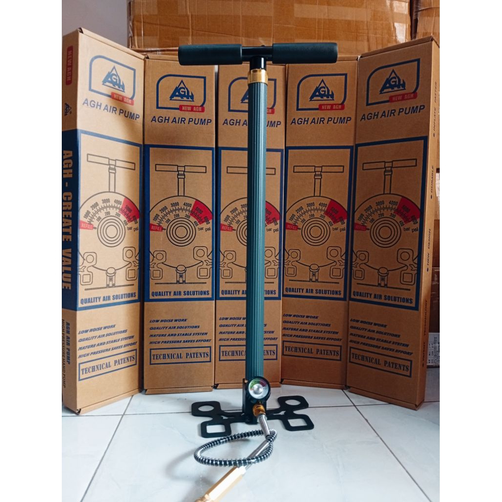 Pompa Pcp Agh | Pompa PCP 6000 PSI | Pompa Pcp 4 Stage | Pompa Pcp AGH | Pompa Pcp Kaki Lipat