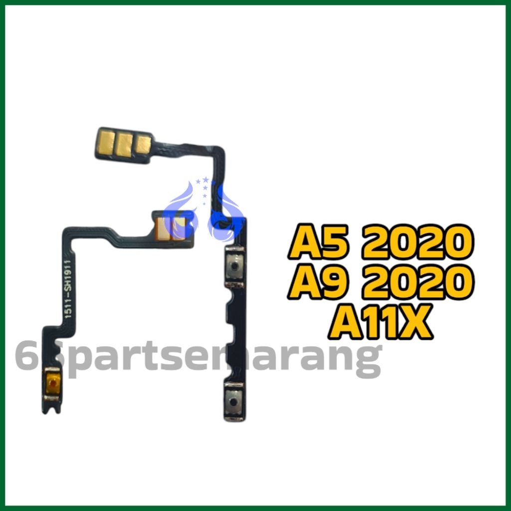 Flexible Flexibel Power On Off Volume Oppo A5 2020 / A9 2020 / A11X  Copotan Cabutan Bekas