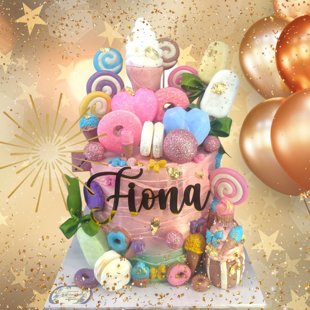 

cake custom lolypop ice cream // custom cake premium