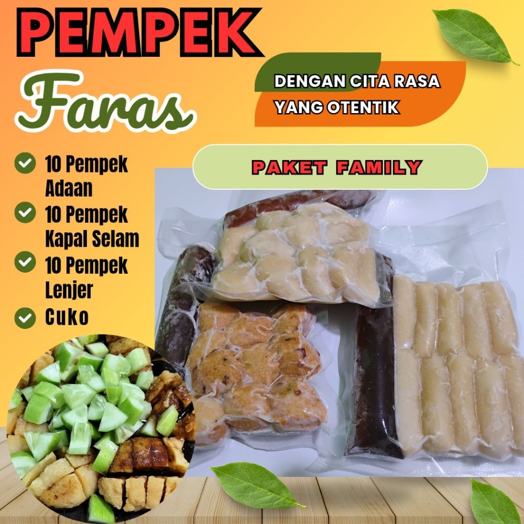 

PEMPEK PALEMBANG PAKET FAMILY