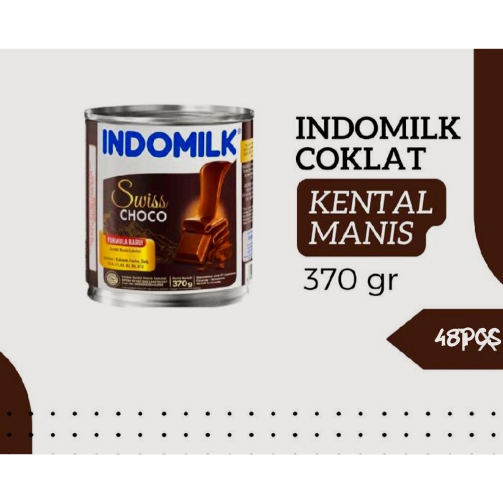 

INDOMILK KALENG COKLAT (1DOS)