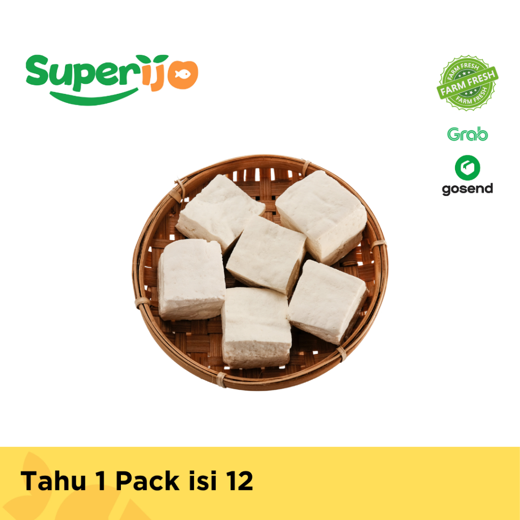 

SUPERIJO Tahu Putih Fresh 1 Pack / Tahu Putih Sutra