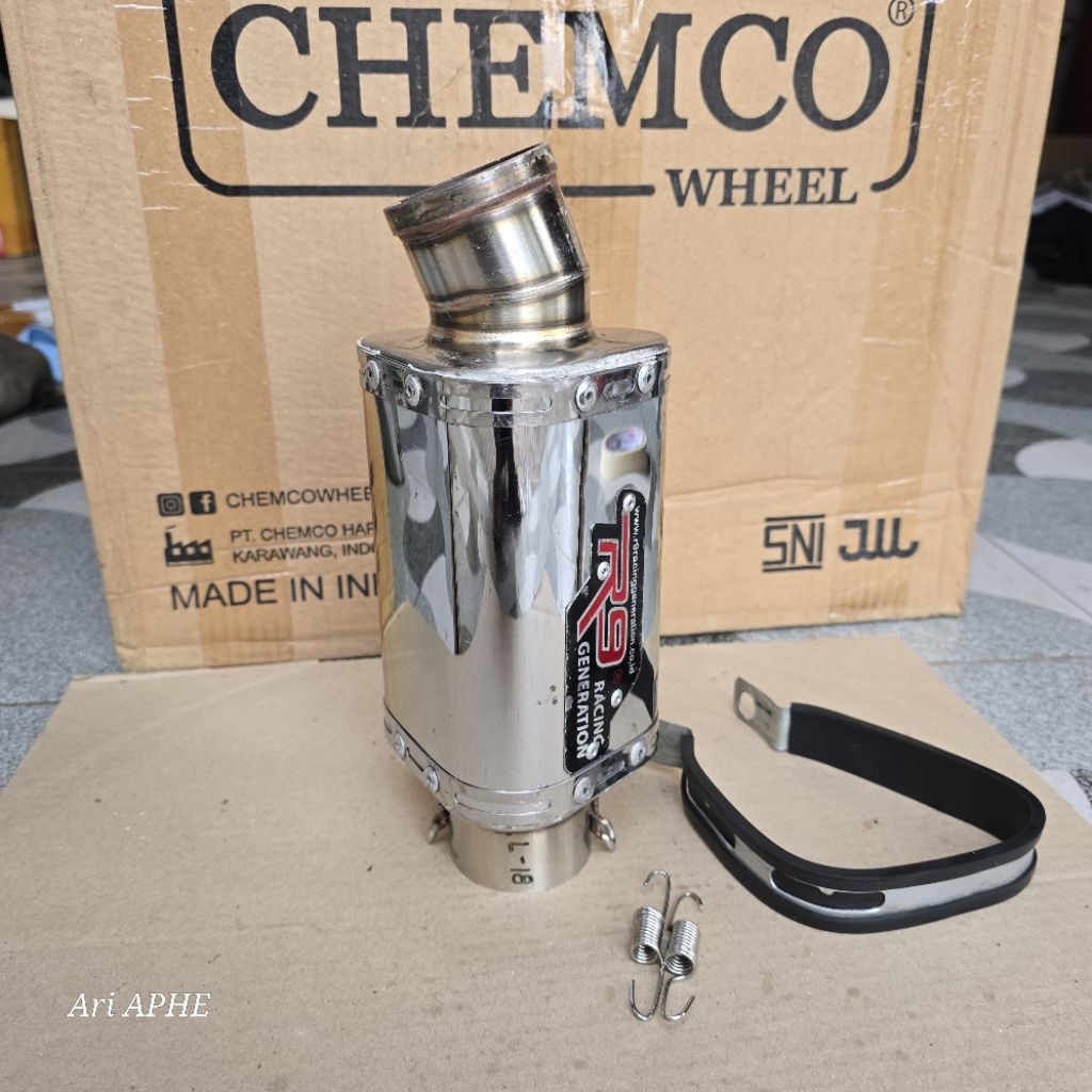 slincer silincer knalpot R9 JEREZ race original