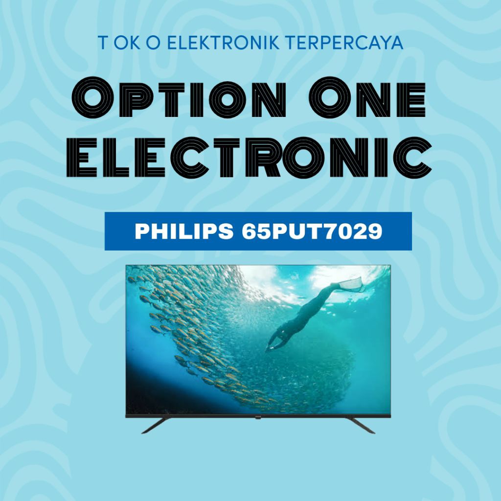 PHILIPS 65PUT7029 / 65PUT7029 / 70 4K GOOGLE TV 65 inch 7000 series