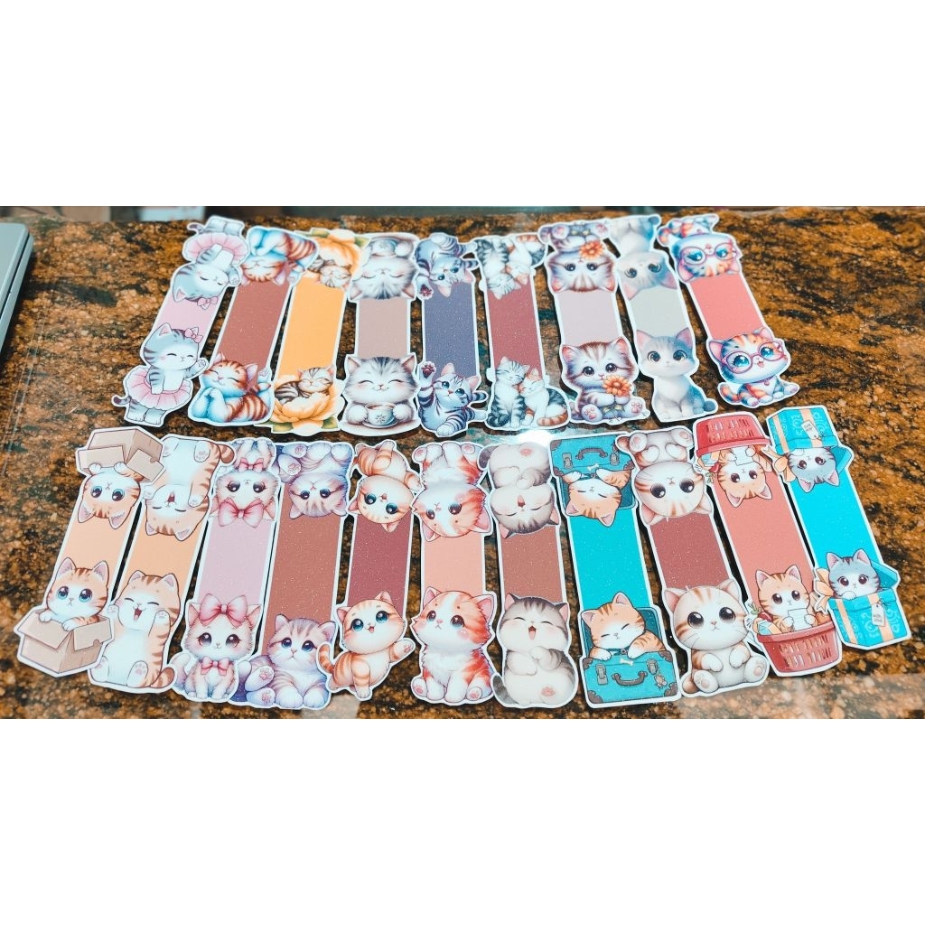 

Magnetic Bookmark Cat Pembatas Buku Magnet Lucu versi Kucing