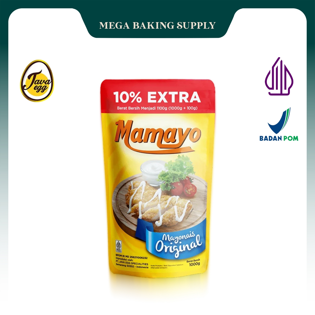 

Mayonais Mamayo Original 1 Kg | Mega Baking Supply