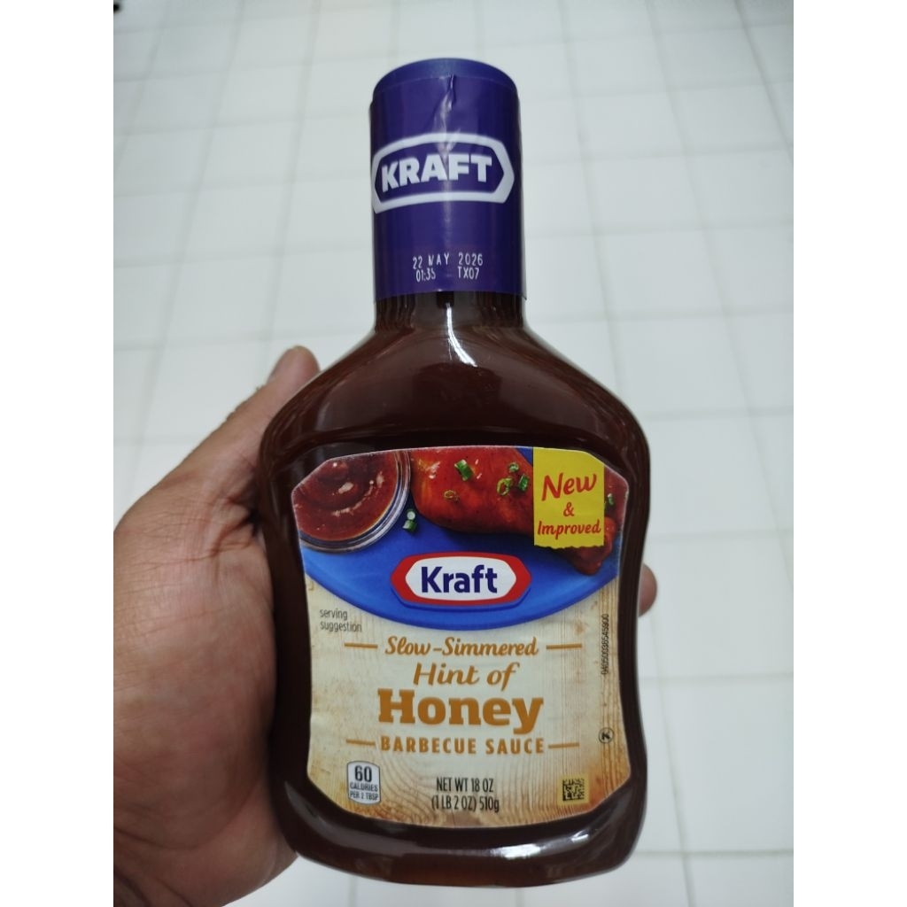 

KRAFT BBQ SAUCE SWEET HONEY 510 G
