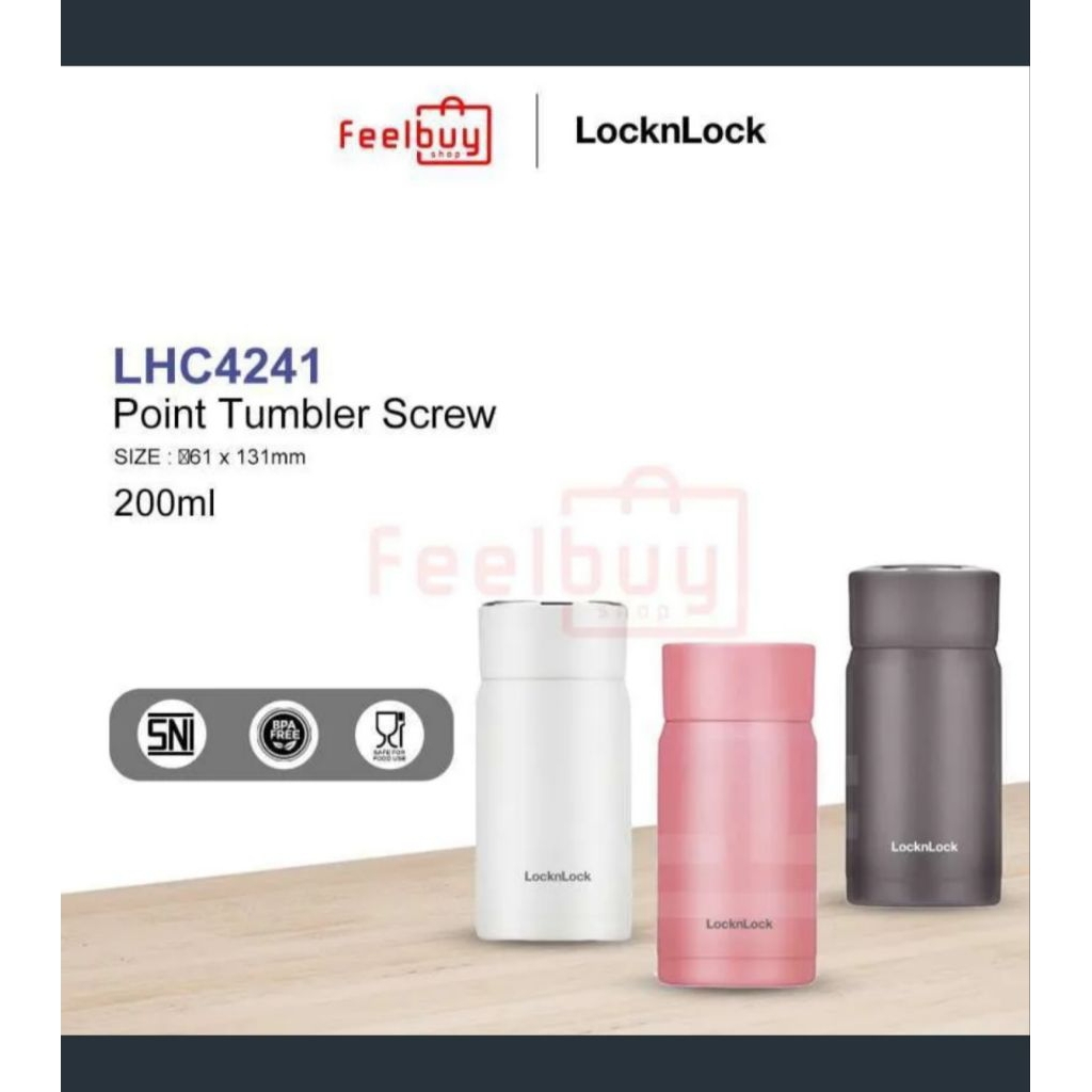 Lock n lock tumblr exclusive point screw 200ml