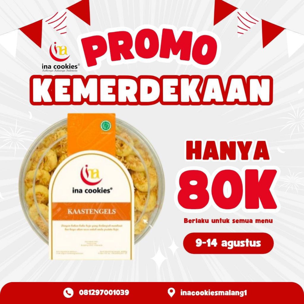 

INACOOKIESMALANG VARIANT ASIN KEJU KASTENGEL REGULER